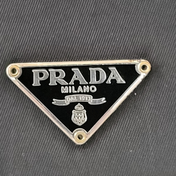 Prada Leather Nylon Fabric Long Bifold Wallet..Authentic.. - Picture 5 of 16